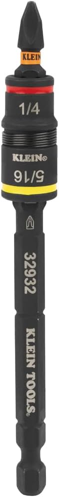 Klein Tools 32516HD KNECT 16-in-1 Impact-Rated Hybrid Screwdriver/Nut Driver, Magnetic, Flip Socket, 11 Bits, 2 Nut Drivers, 3/8-Inch Square Adapter