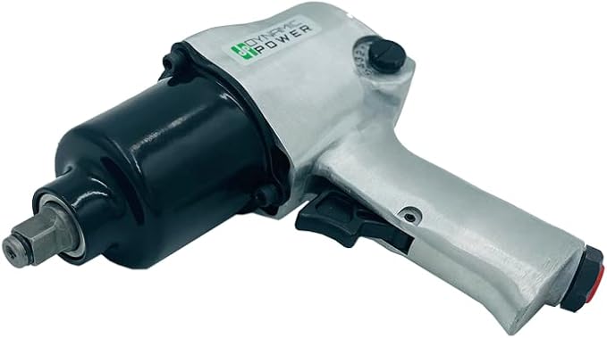 1/2" Air Impact Wrench – 480 ft-lb Torque with Twin Hammer Mechanism and 5 Power Settings, D312100