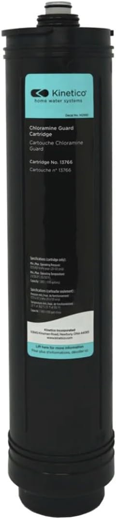 Chloramine Filter Cartridge for Kinetico System. (Part No. 13766 TURQUOISE)