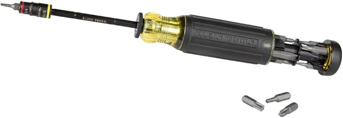 Klein Tools 32303HD Impact Driver Set, 20-in-1 SAE Impact Rated Sockets and Screwdriver Tool with Phillips, Slotted, Square and Torx Tips