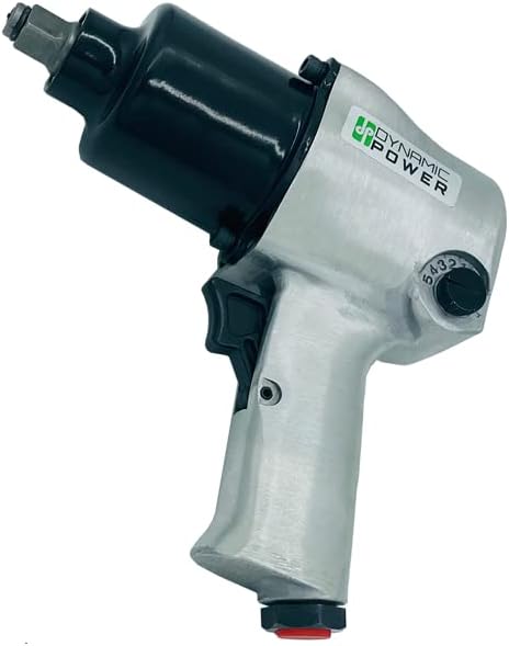 1/2" Air Impact Wrench – 480 ft-lb Torque with Twin Hammer Mechanism and 5 Power Settings, D312100