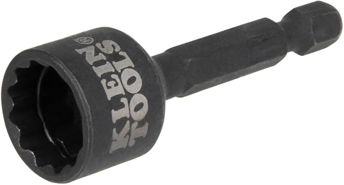 Klein Tools 65300 KNECT 32-Piece Pass Through Socket Set, SAE Impact Socket Set with MODbox Case, 1/4-Inch Drive, Sockets, Bits and Accessories