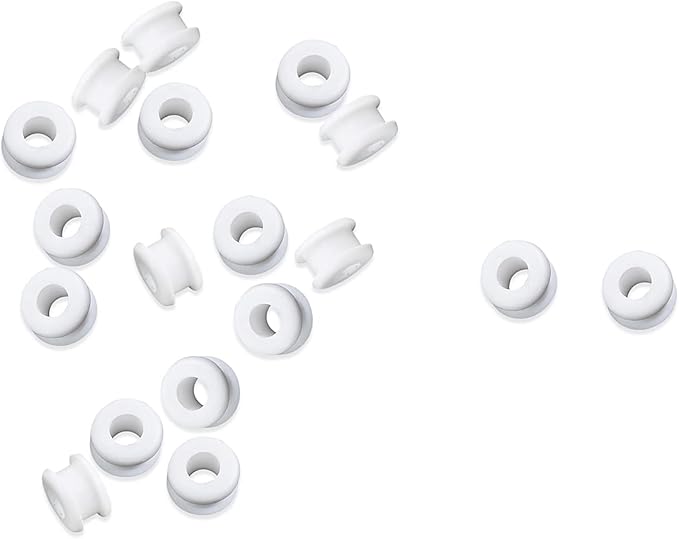 36PCS New Rubber Grommets In White Compatible With Hunter Vintage Discontinued Ceiling fans/Ceiling Fan Replacement Parts (36)