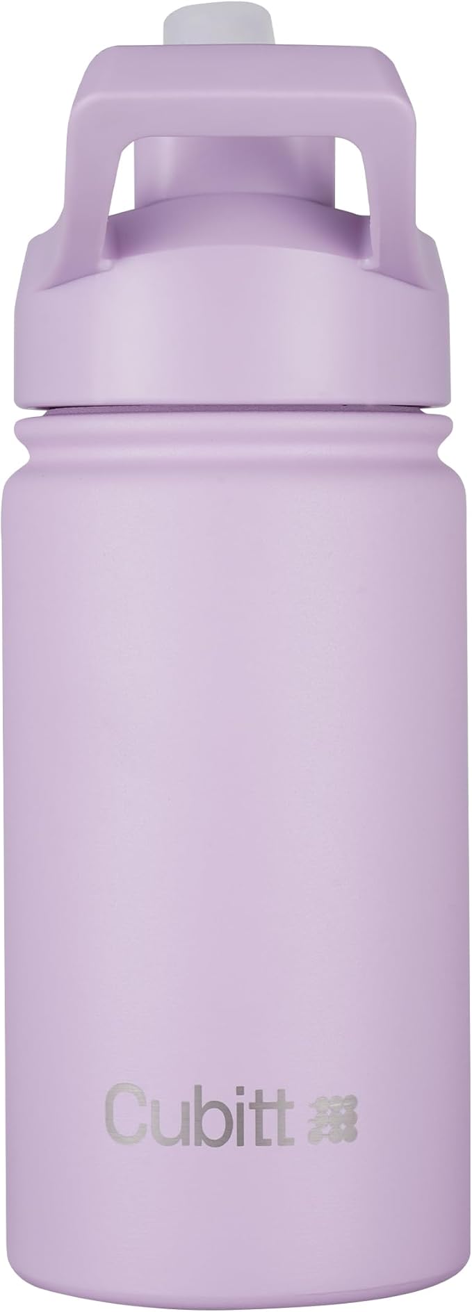 Cubitt Kids Water Bottle 14 oz with Straw Lid, Insulated Stainless Steel, Double Walled Tumbler Travel Cup, Thermo Mug, Leak Proof, Cold for up to 24 hours, Hot for up to 12 hours