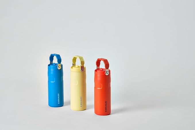 Stanley IceFlow Flip Straw 2.0 Water Bottle| Built-In Straw with Larger Opening | Lightweight & Leak-Resistant | Insulated Stainless Steel | BPA-Free