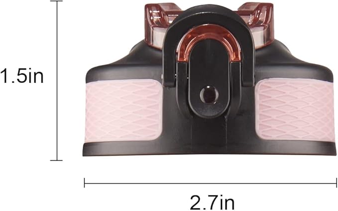 EYQ Water Bottle Straw Lid for 32 oz Water Jug (Rose Pink)