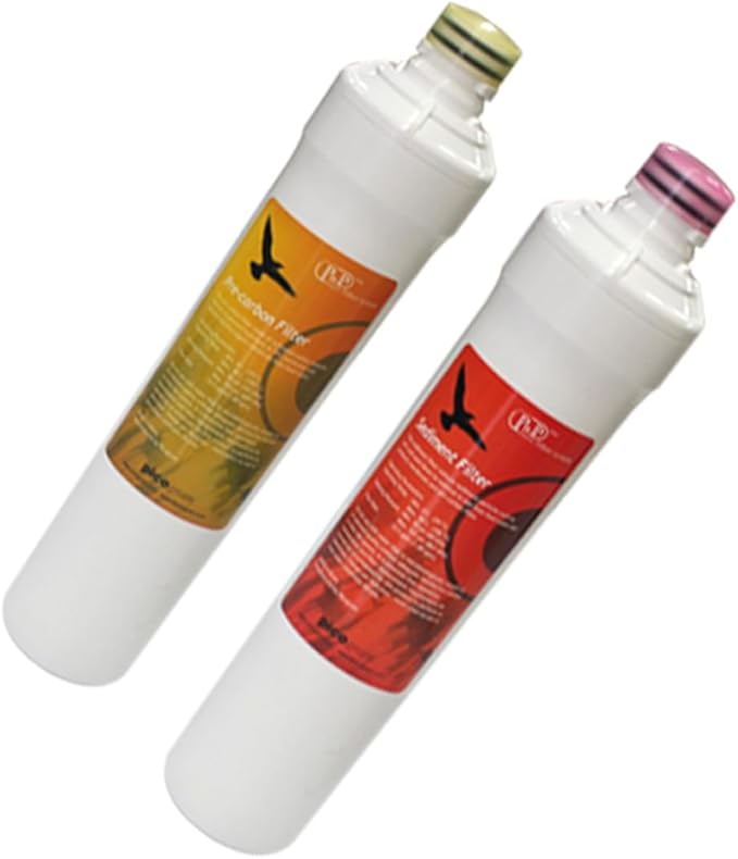 Filtertech Replacement Filter for Watts (1R-1Y) Kwik-Change WQC4RO11 Bi-Annual Replacement Filter Kit