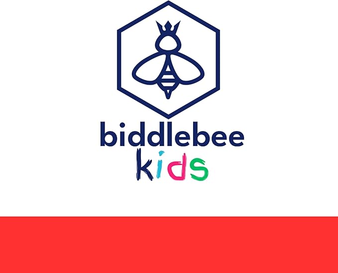 Biddlebee Kids Water Bottle with Straw Lid | 14oz Insulated Stainless Steel Reusable Bottles for School | Leak Proof Cap with Handle & Touch Free Spout | Great for Boys & Girls (Colorful Dinosaurs)