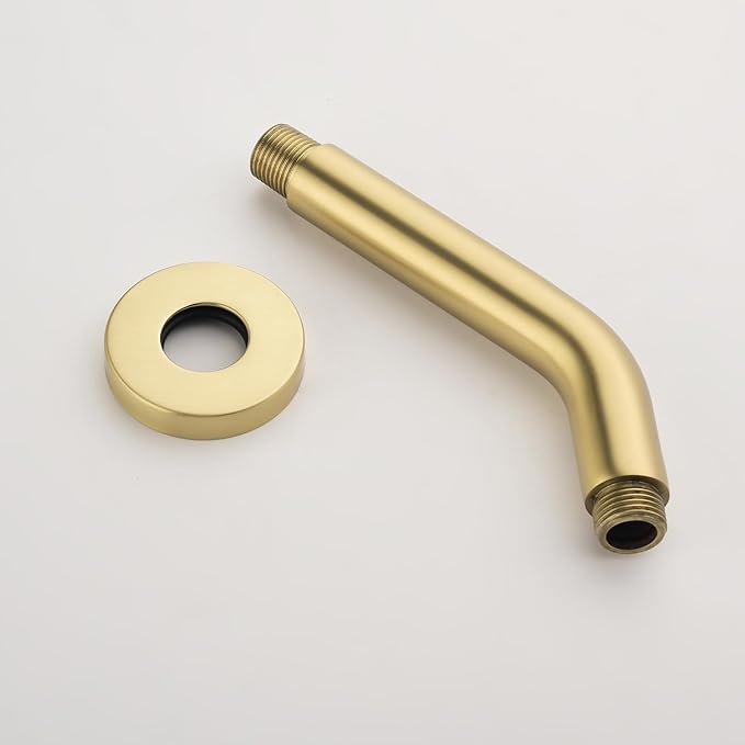 Shower Tub Kit Tub Shower Faucet Combo Set Bathtub Faucet Set Shower System with Tub Spout Shower Valve and Trim Kit Shower Fixtures Brushed Gold