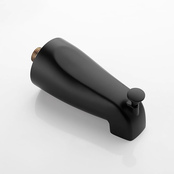 Tub Shower Faucet Combo Set Matte Black Bathtub Faucet Set Shower System with Tub Spout Shower Tub Kit Shower Valve and Trim Kit Shower Fixtures