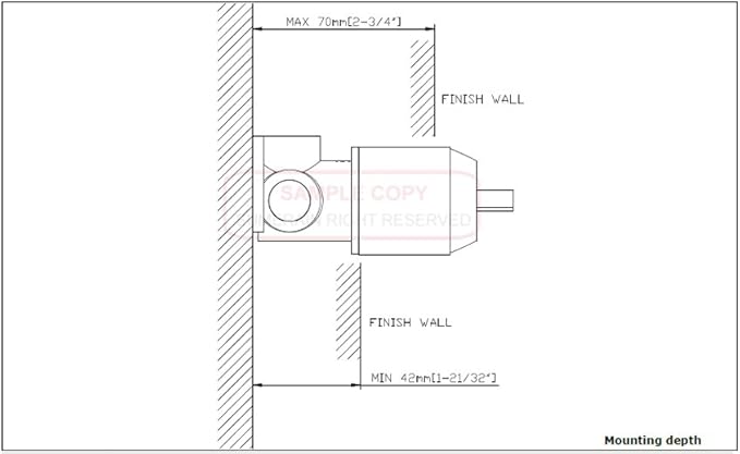 sumerain Shower Faucet Brushed Nickel,Single Handle Solid Brass Rough-in Valve with Shower Arm and Showerhead