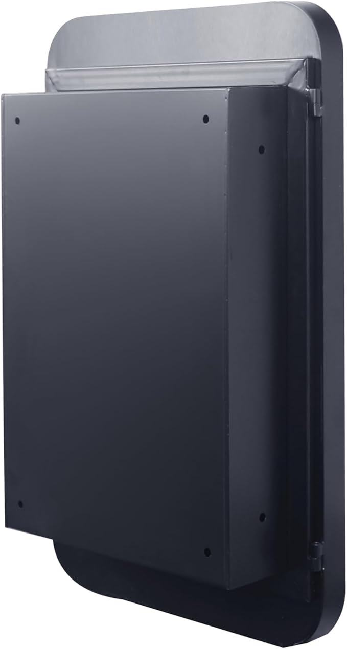 16x24 Inch Recessed Medicine Cabinet with Mirror and Adjustable Shelves,Wall Mounted Mirror Cabinet with Black Metal Framed and Storage for Bathroom (Black)