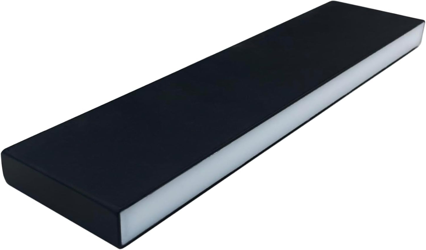 LUMENGY Paver Light Slim 0.5x9 Inch (0.55 x 8.85 inches) Glare-Free Steel Lighting for Pavers, Brick, Walls, Driveways, Walkways & Pathways, 5000K Daylight, Waterproof, Drive-Over, 12V AC/DC Wired.