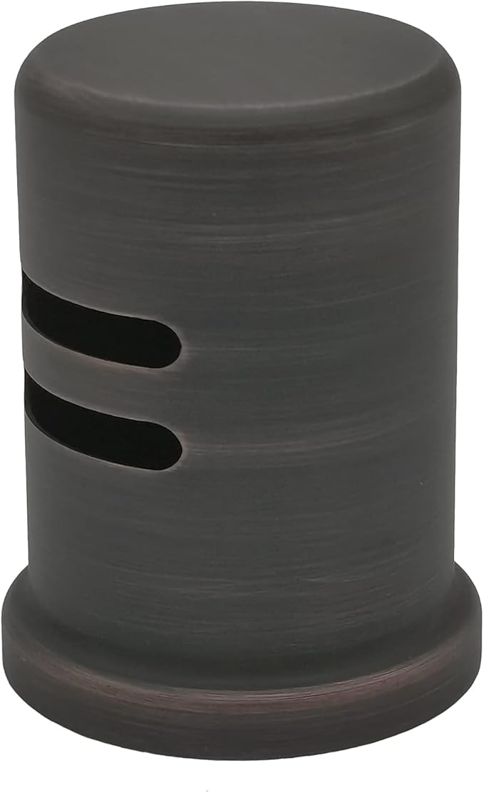ORB Dishwasher Air Gap Cover only, Skirted, Replacement air gap dishwasher,Solid Brass, Oil Rubbed Bronze Finish