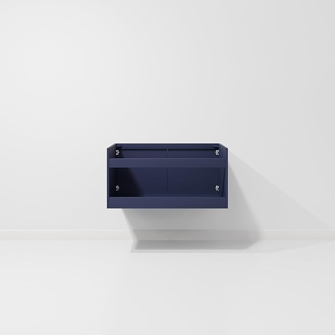 Sonoma 36 in. W X 22 in. D Navy Blue Single Bath Vanity Cabinet Without Countertop