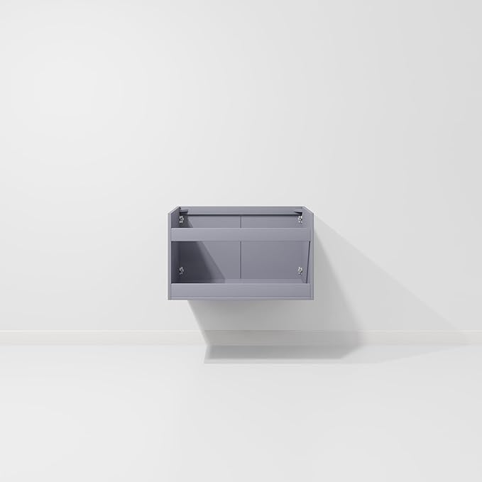 Sonoma 30 in. W x 22 in. D Dark Grey Bath Vanity and Carrara Marble Top