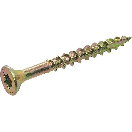 Grip Rite Prime Guard 134GCS1 T25 Star Drive Construction Screws with Type 17 Tip 1-Pound Box, 8 by 1-3/4"