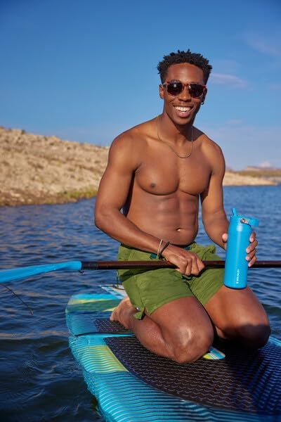 Stanley IceFlow Flip Straw 2.0 Water Bottle| Built-In Straw with Larger Opening | Lightweight & Leak-Resistant | Insulated Stainless Steel | BPA-Free