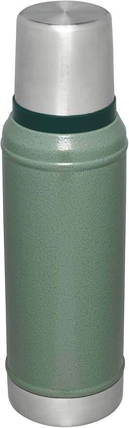 Stanley Classic Vacuum Insulated Wide Mouth Bottle -BPA-Free 18/8 Stainless Steel Thermos for Cold & Hot Beverages