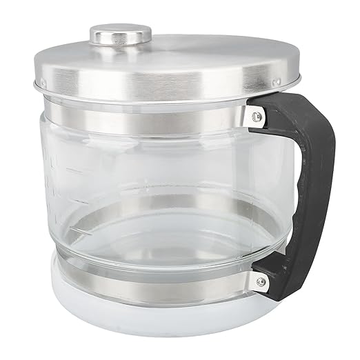 Water Glass Carafe for Distiller, 4L Distiller Water Container Replacement Glass Collection Bottle Compatible with Counter Top Water Distiller Filter