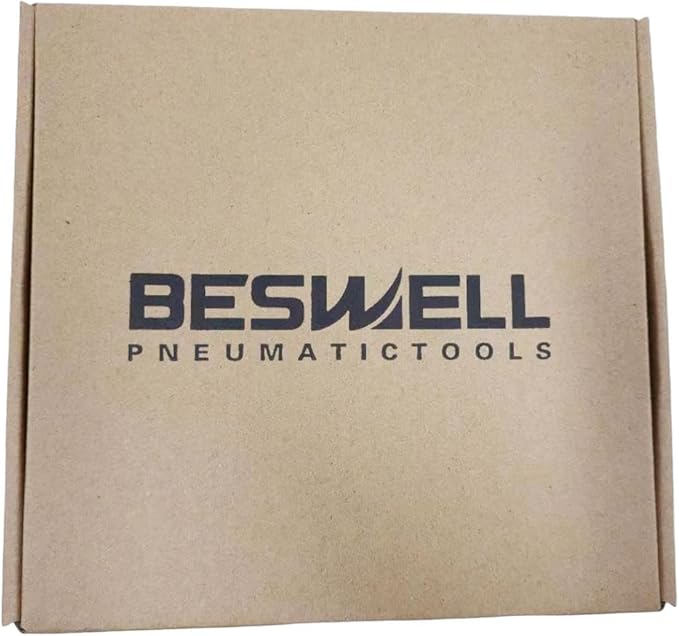 BESWELL-885 Ft.lbs Max Loosen Torque 1/2" Stubby Size Jumbo Hammer Air Impact Wrench-BW-112B3N