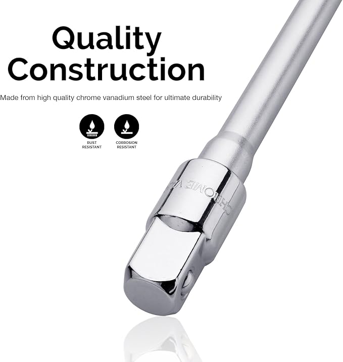 Neiko 01135A 3/8-inch Drive T-Handle Wrench with Long Reach | Chromium Vanadium Steel