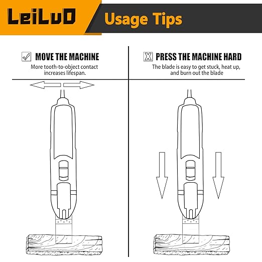LEILUO 32 Pcs Multitool Blade Kit for Wood Nails Titanium Oscillating Saw Blades Japanese Tooth Oscillating Tool Accessories with Storage Bag Compatible with DeWalt Makita Dremel and More