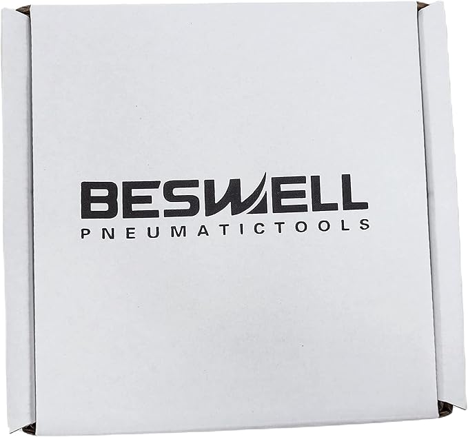 BESWELL® 1/2" High Torque Air Impact Wrench with Up to Real 1180 Foot-Pounds Max Loosen Torque Output-BW-112BN