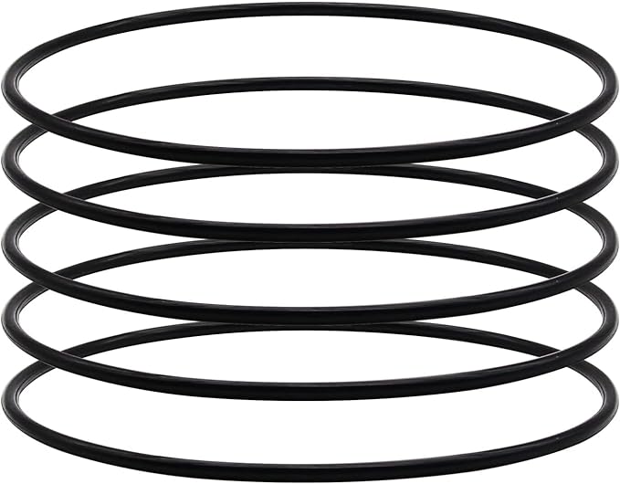 CFS – Pack of 5, Premium O-Ring Compatible with Campbell HDSC5 Models – Replacements for Standard Reverse Osmosis Water Filter Housings – Quality Material – Black