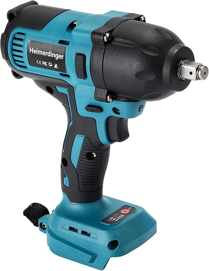 1/2 Inch Cordless Impact Wrench for Makita 18V Battery - 580 Ft-lbs Brushless High Torque Electric Power Impact Gun,2300RPM for Car/Truck Tires & Heavy Duty Jobs