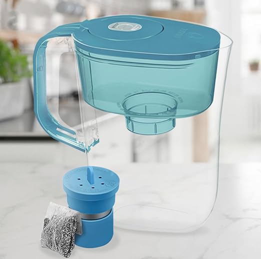 KISHU CHARCOAL RE-USEABLE Filter for The 'BRITA'. Never Throw Away Another Brita Filter! Includes a 6-Month Supply of The Finest Filtration Material. 400 Million Britas are Thrown Away Every Year.