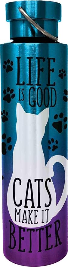 Spoontiques Cats Make It Better Stainless Steel Bottle