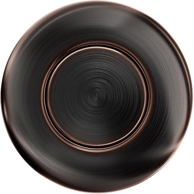 Garbage Disposal Air Switch Kit Sink Top Waste Disposal Long Stainless Steel Black On/Off Air Button Food and Waste Disposals Part, UL Listed