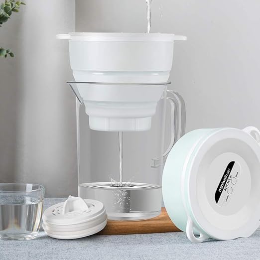 miniwell Filtration System- Water Camping Filter with Replaceable Filter - for Hiking Purification- Remove Chlorine,Sediments, BPA Free- Emergency (Replacement)