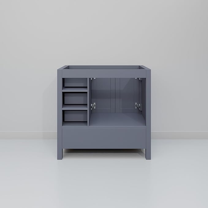 Big Sur 36 in. W X 22 in. D Dark Grey Single Bath Vanity Cabinet Without Countertop