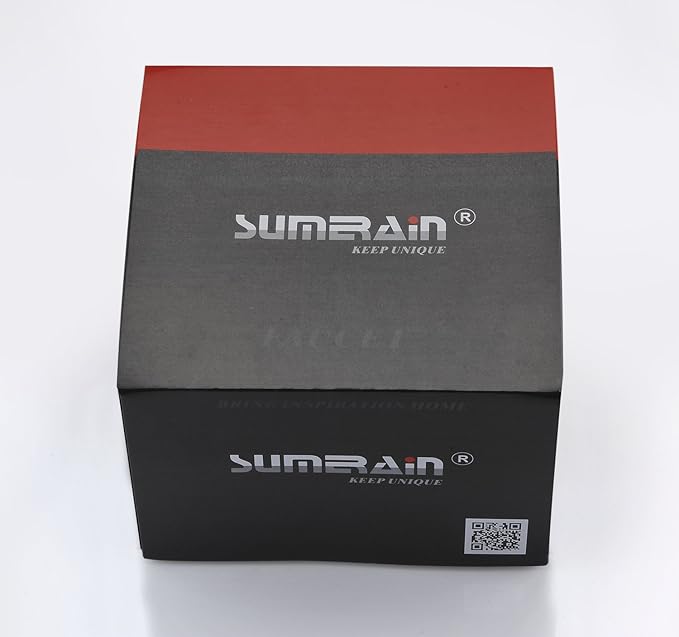 sumerain Shower System Ceiling Mount with Rough-in Valve, Rain Showerhead and Hand Shower, Chrome Finish