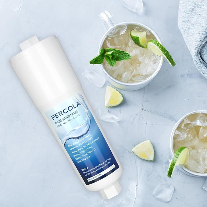 AP717 Inline Water Filter, Compatible with 3M Aqua-Pure Inline Water Filtration System AP717, 5560222, W/Scale Inhibitor (2 Pack)