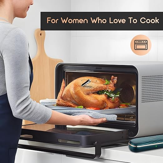 INKBIRD Wireless Meat Thermometer INT-11X-B, Bluetooth Meat Thermometer for Grilling and Smoking, App Remote Control, IP67 Waterproof, 25 Hours of Continuous Cooking, Stylish Gift for Men Women