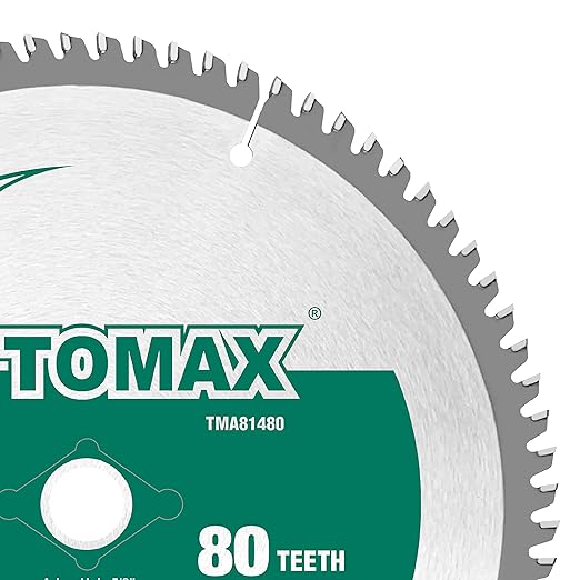 8-1/4-Inch 80 Tooth TCG Thin Aluminum and Non-Ferrous Metal Saw Blade with 5/8-Inch DMK Arbor