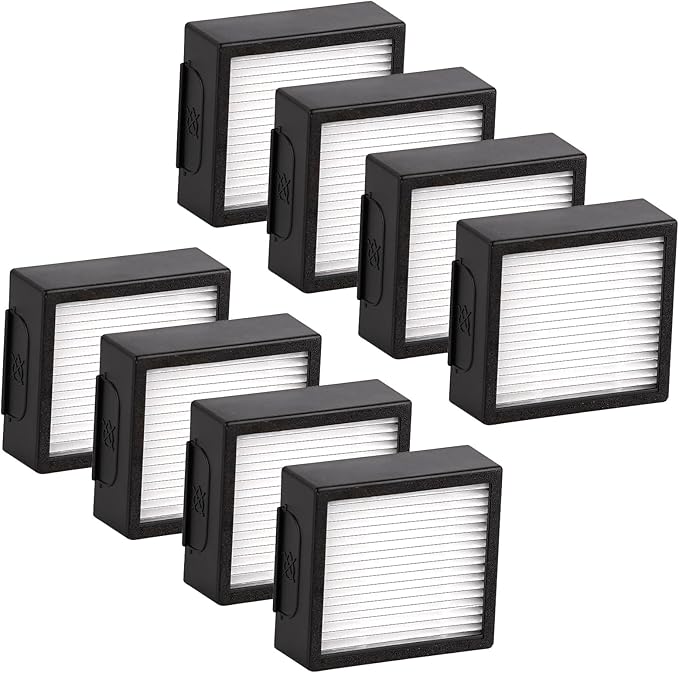 (8 Pieces) Combo 10 Max Replacement HEPA Filter for iRobot Roomba Combo j7+ plus/Combo j9+/ Combo 10 Max Robot Vacuum HEPA Filters Accessories【NOT FOR Roomba j7+/ Roomba j9+, Combo i5+/ j5+】