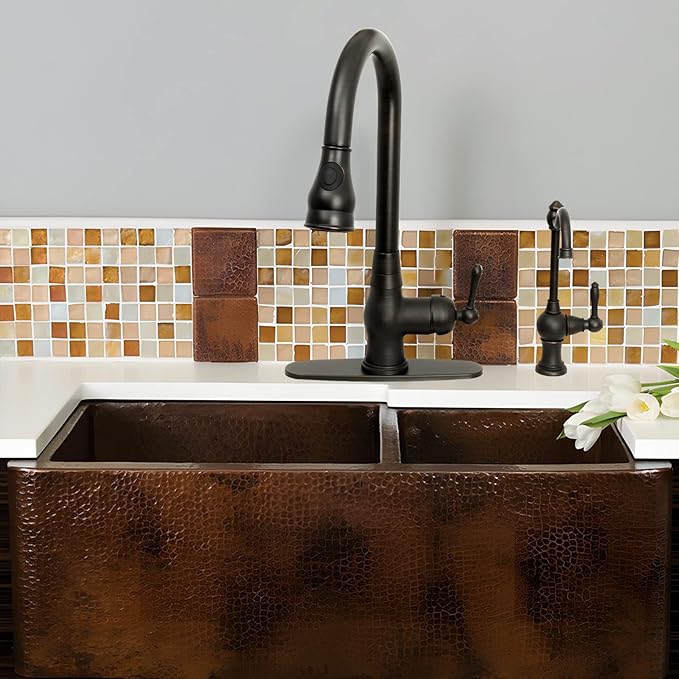 One-Handle Drinking Water Filter Faucet Water Purifier Faucet, Only for Cold Water (Oil Rubbed Bronze)