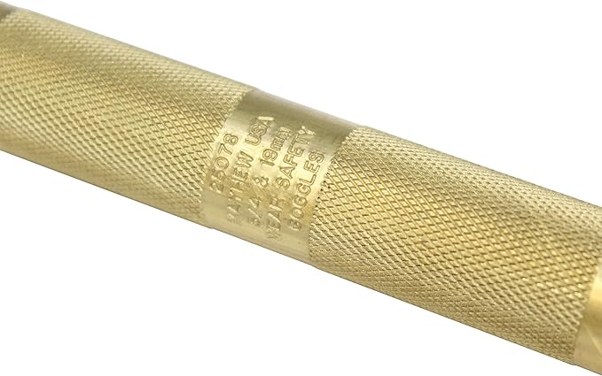 Mayhew Tools 25078 Brass Drift Punch, 3/4-19mm x 12"