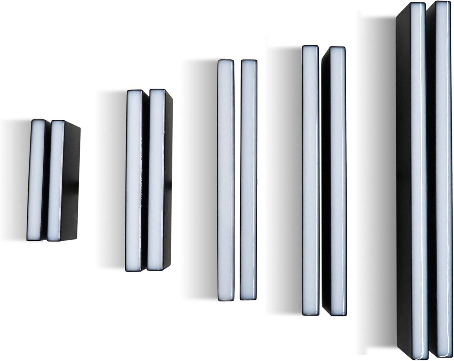 LUMENGY Paver Light Slim 0.5x12 Inch Glare-Free Brick Lighting for Pavers, Walls, Driveway, Pathway & Garden, 5000K 12V Waterproof, Drive-Over Rated