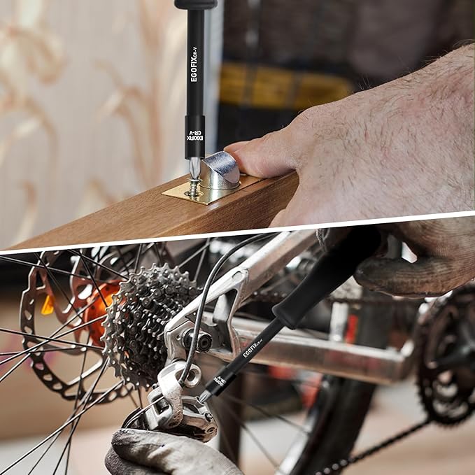 1/4" Drive Impact Socket Set 90 Piece, Metric Socket (4-15mm) and Standard SAE Size (5/32-9/16 inch), with 72-Teeth Ratchet, Screwdriver Bit Set, Mechanics Tool Kit for Home Use and Automotive Repair