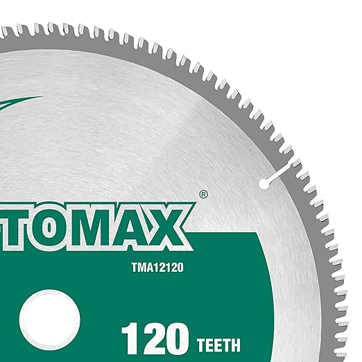 12-Inch 120 Tooth TCG Thin Aluminum and Non-Ferrous Metal Saw Blade with 1-Inch Arbor