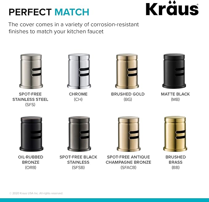 Kraus KPF-1610MB-KAG-1MB Bolden Single Handle 18-Inch Commercial Kitchen Faucet with Air Gap, Matte Black