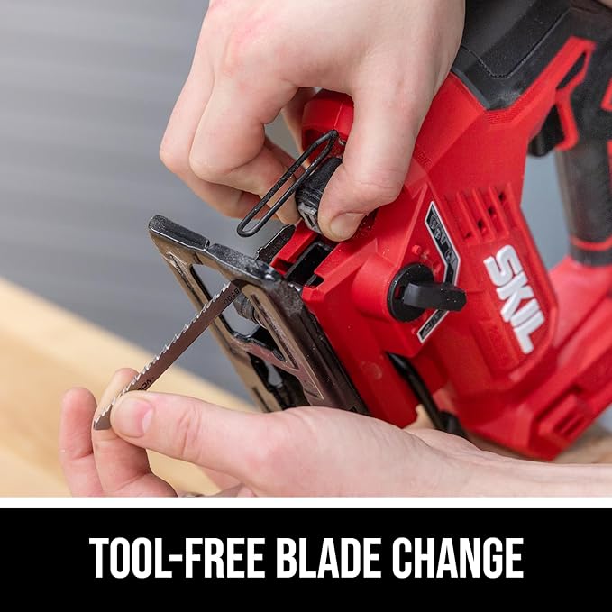 SKIL PWR CORE Brushless 20V Jig Saw Including 2.0Ah Battery and Charger- JS8290B-10