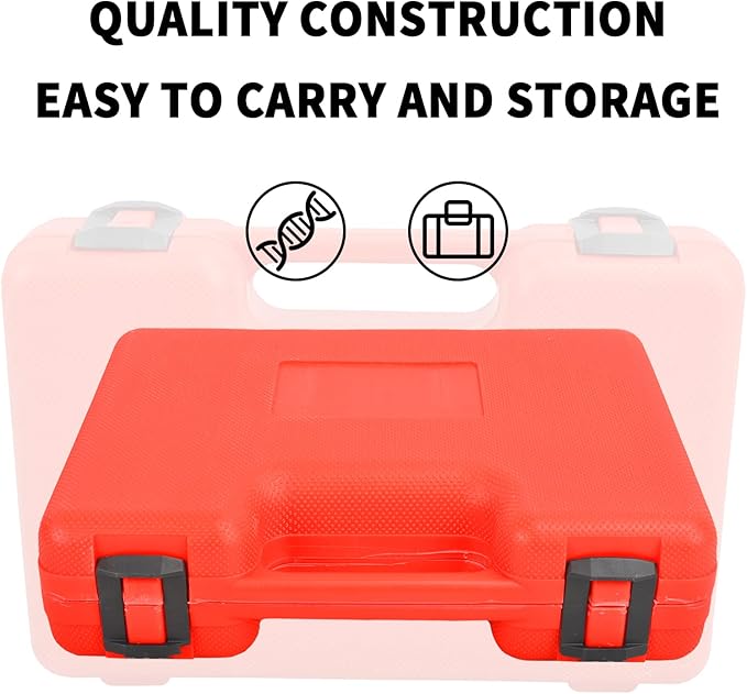 4Pcs 1/2" Drive Deep Impact Socket Set 12 Point Metric 30mm 32mm 34mm 36mm Drive Spindle Axle Hub Nut Socket Set,Heavy Duty with Portable Storage Case,Use In Removing And Installing Axle Nuts