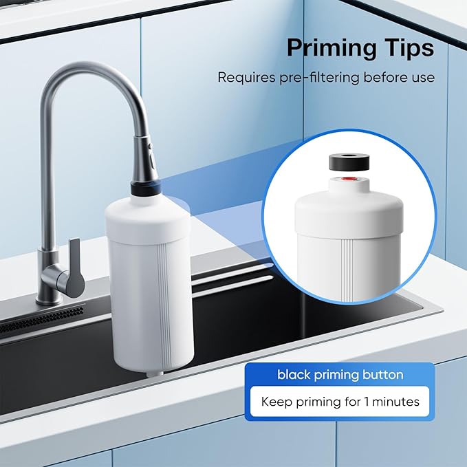 Purewell PH-2 Alkaline Filter Elements, Additional Filter Elements for PB-2/BB8-2 Purification Elements and Purewell Gravity Water Filter System, pH 8-9 (2 Pack)