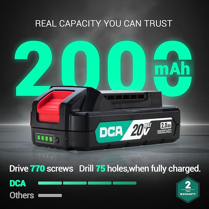 20V Cordless Hammer Drill Set, 354 In-lbs Torque, 1/2" Keyless Chuck, 22500 IPM, 2 Variable Speeds, 18+1+1 Position, Power Impact drill with 14 Drill/Driver Bits for Brick, Metal, Wood ADJZ2035i13